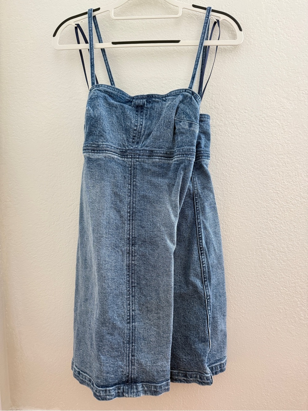 MICHAEL Michael Kors Blue Denim Mini Dress